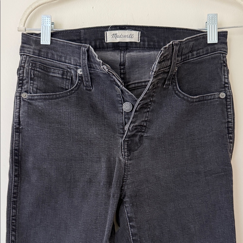 Sold Madewell Women's Dark Gray Skinny Jeans